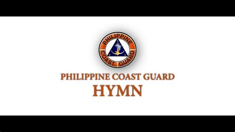 philippine coast guard hymn